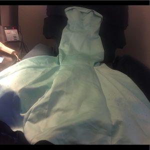 Formal Strapless Gown (worn once) Like NEW